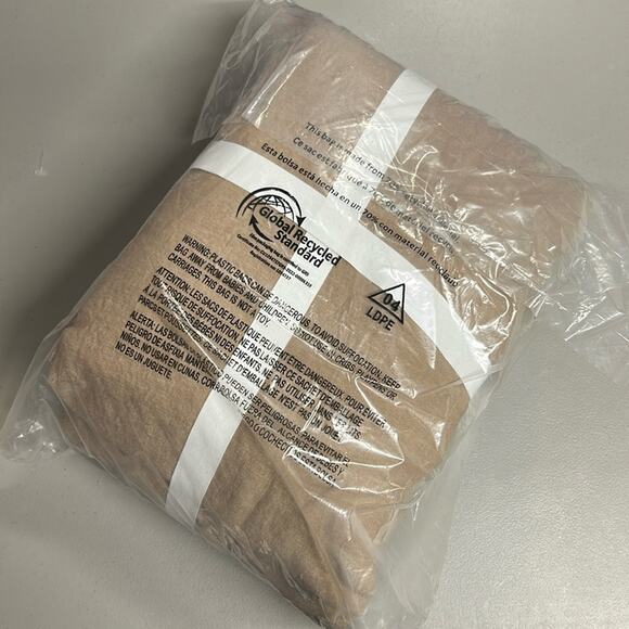 Pottery Barn IDS Belgian Flax Linen Sheet Set + 2 King Pillowcases Bronze NWT - Picture 5 of 7